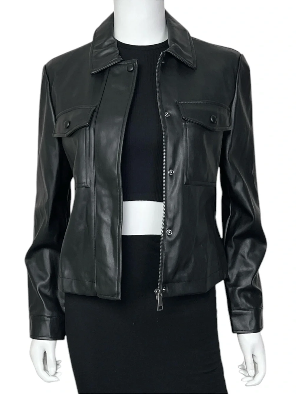 Dkny cropped faux